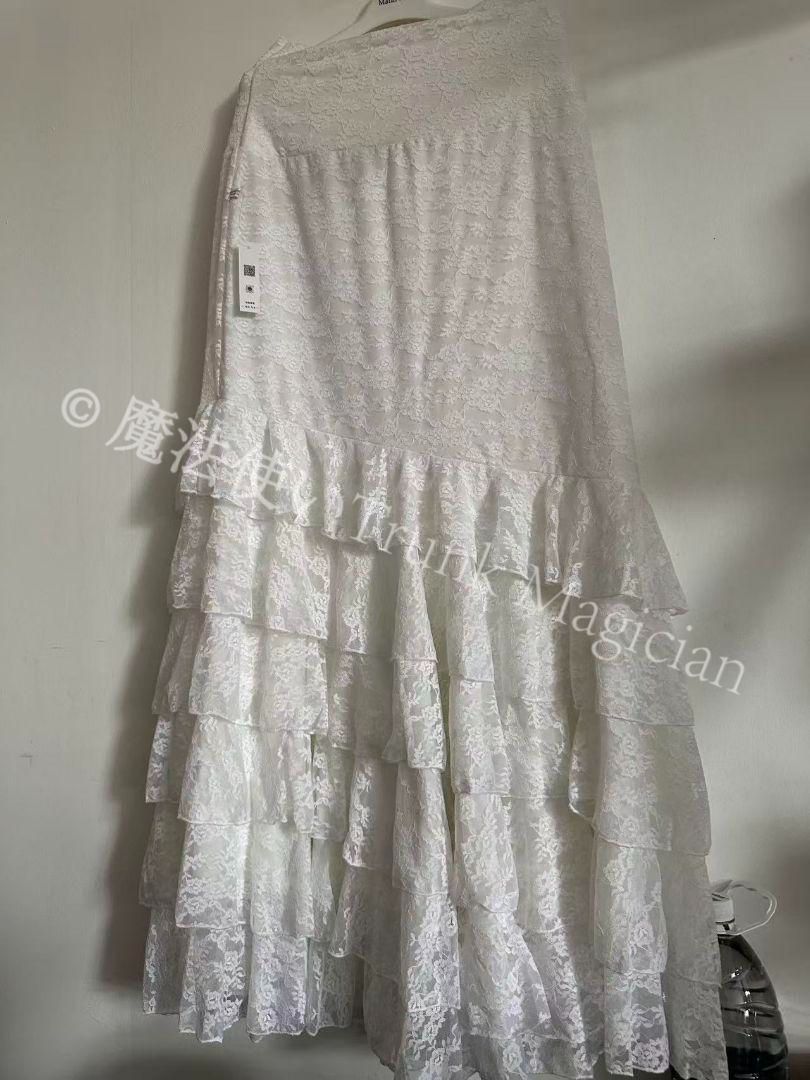 フラメンコ衣装　スカートレース ボリューム オーダーメイド 新品未使用】フラメンコ衣装 スカートレース ボリューム 色変更可