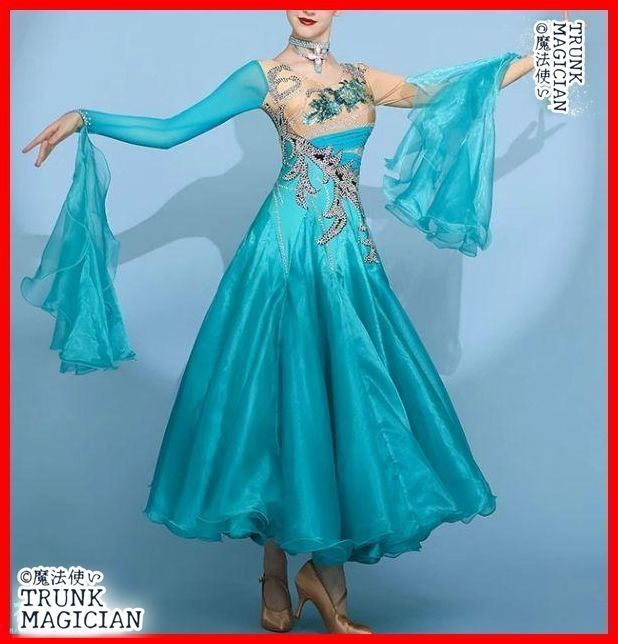 オーダーメイド 社交ダンス衣装 ドレス