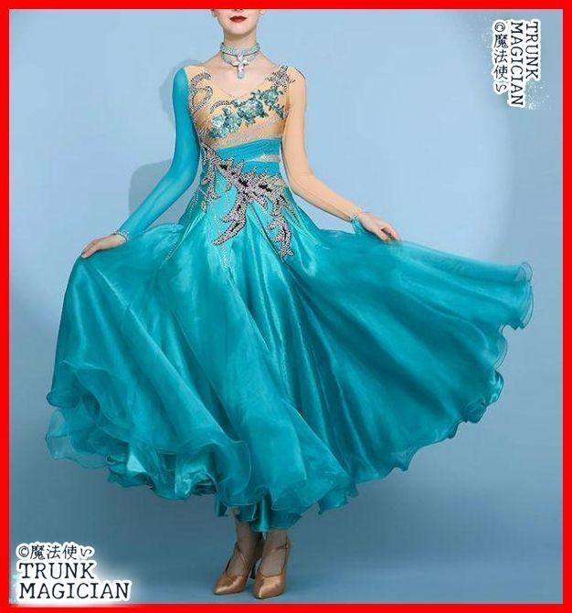 オーダーメイド 社交ダンス衣装 ドレス