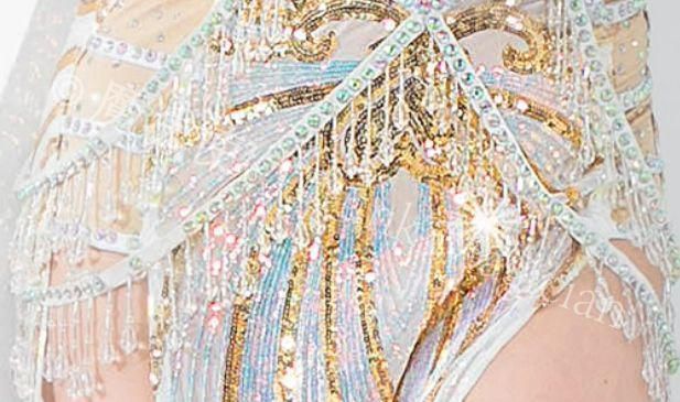  ベリーダンス衣装 セットアップ ブラスカート オーダーメイド セットアップ ベリーダンス