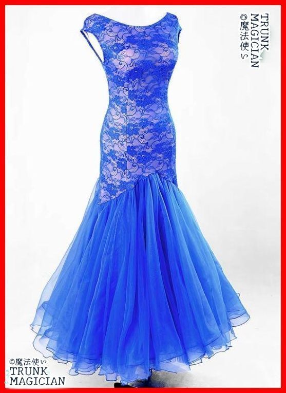 新品未使用】社交ダンスドレス レース マーメイド スタンダードドレス