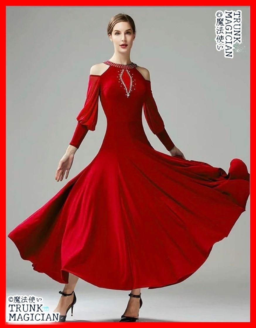 全新 練習着 ドレス ワンピース長袖ファスナー付