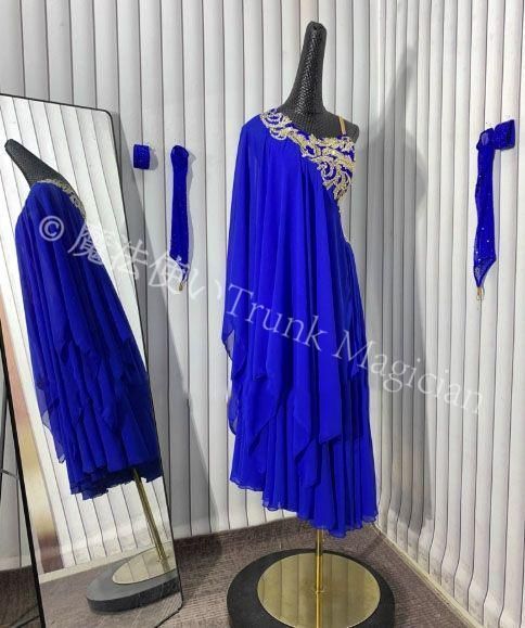 ラテンワンピースドレス オーダーメイド可