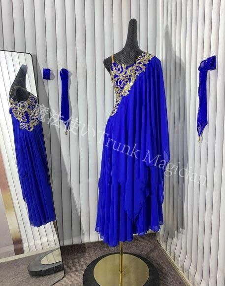 社交ダンス衣装 ラテンワンピースドレス