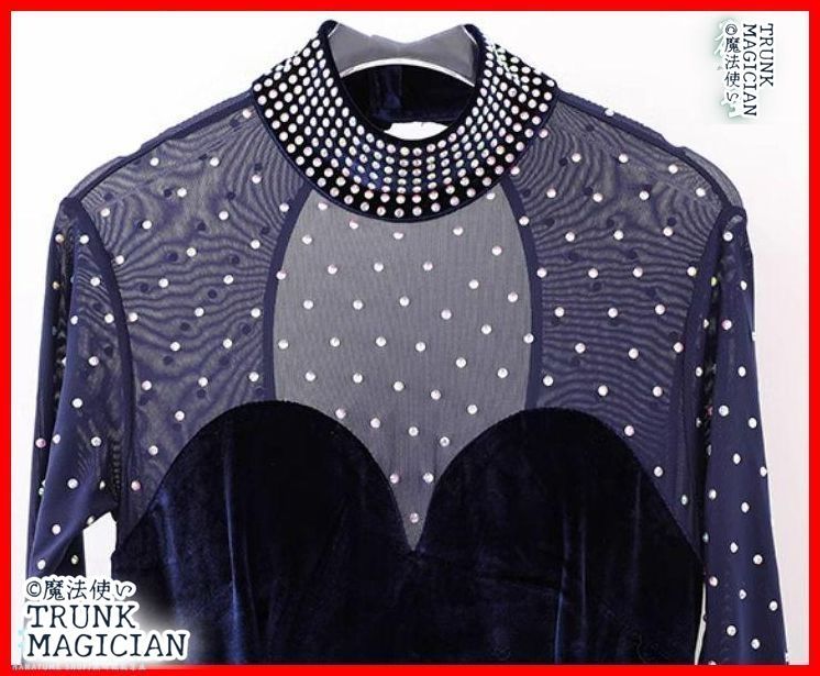 新品未使用】社交ダンスドレス スタンダードドレス モダンダンス