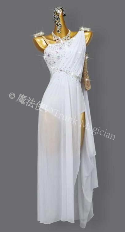 ラテンドレス ワンピース ストーン ルンバ 色変更可 オーダーメイド