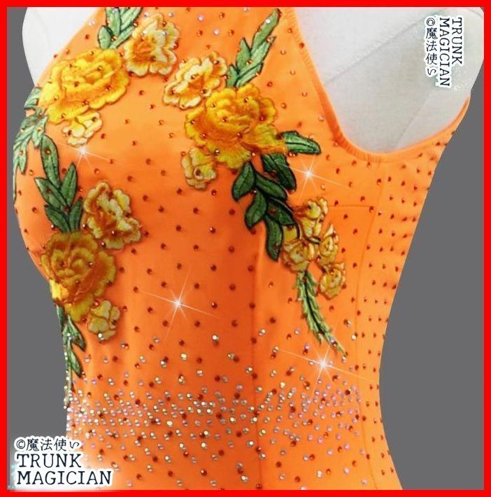 新品未使用】社交ダンス衣装 ラテンワンピースドレス フリンジ