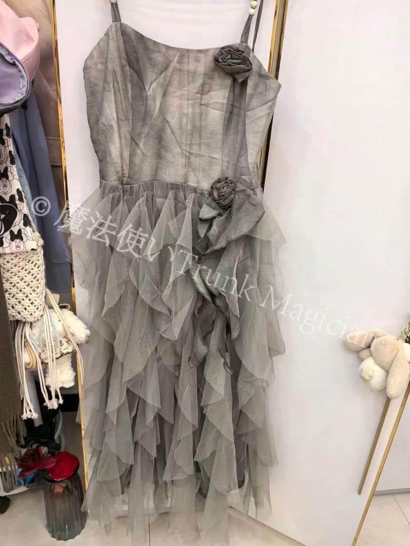  豪華なパーティーワンピース ダンスにも最適な魅惑のエレガントロングドレス パーティードレス ドレス ブライダル