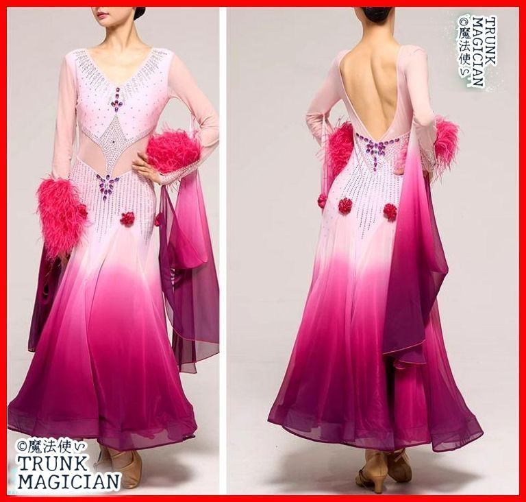 羽根フロート ドレス