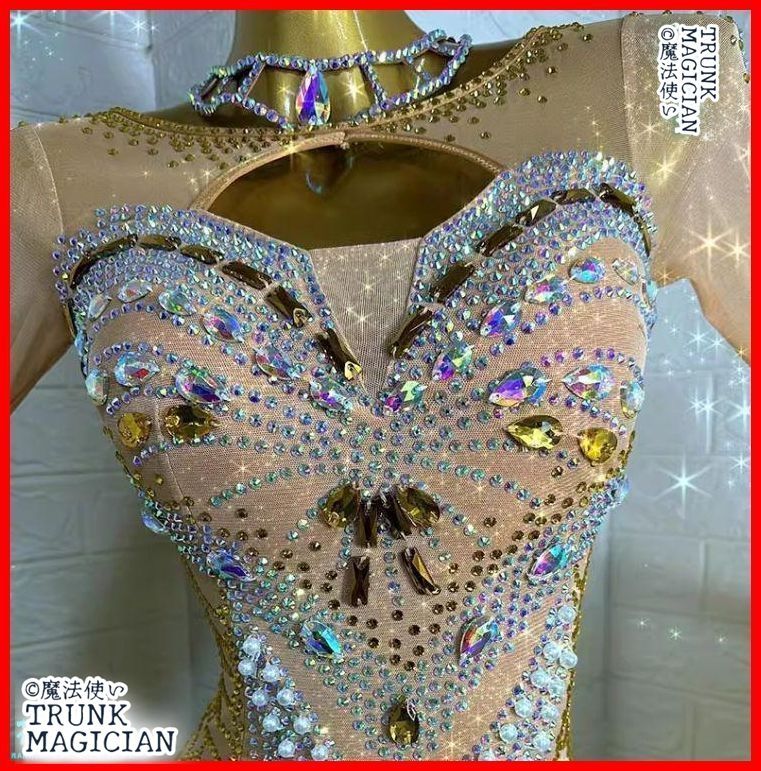  オーダーメイド 社交ダンス衣装 ドレス 高品質ドレス ドレス ダンス衣装 社交ダンス