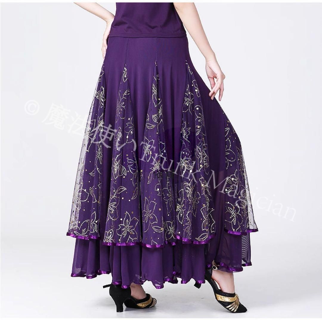 の練習に 軽量で動きやすいスカート