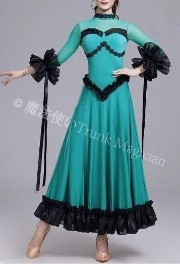 新品未使用】新品未使用社交ダンスドレス スタンダードドレス デモ用