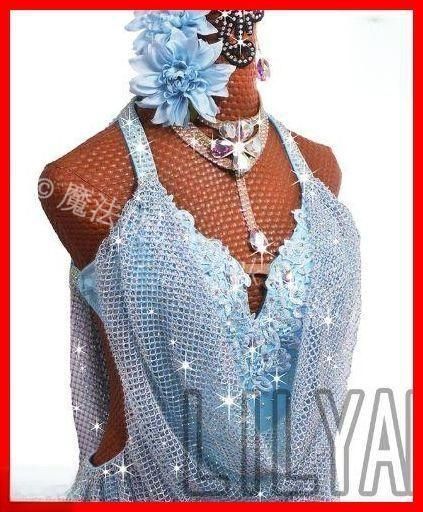 ラテンワンピースドレス 社交ダンス衣装