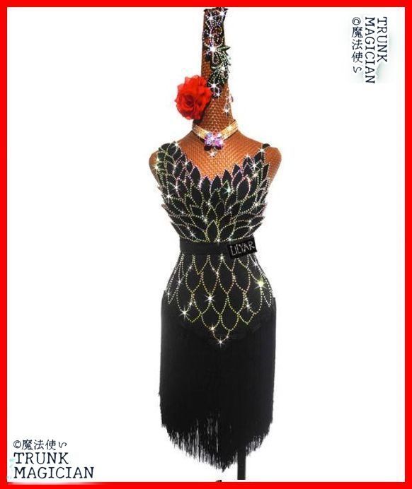 ラテンドレス ラテンワンピース ダンス衣装 オーダーメイド