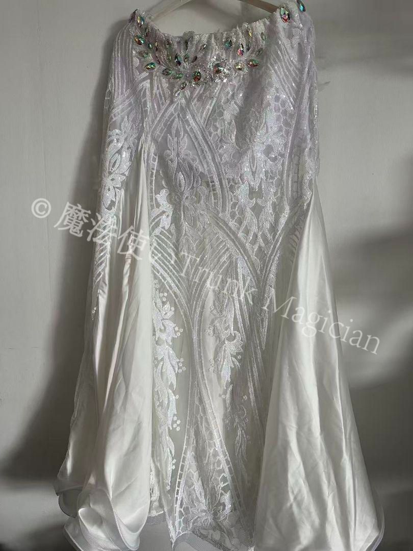 新品未使用】ベリーダンス オリエンタル衣装 羽根 セットアップ