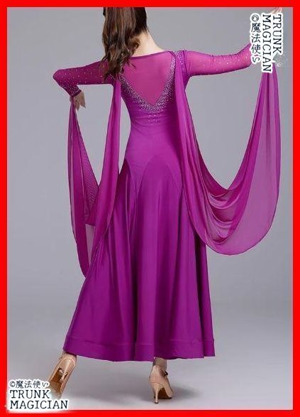 社交ダンスドレス ラテンドレス 刺繍 競技 デモ用 ルンバ オーダーメイド 新品未使用】新品未使用社交ダンスドレス ラテンドレス 競技 デモ用