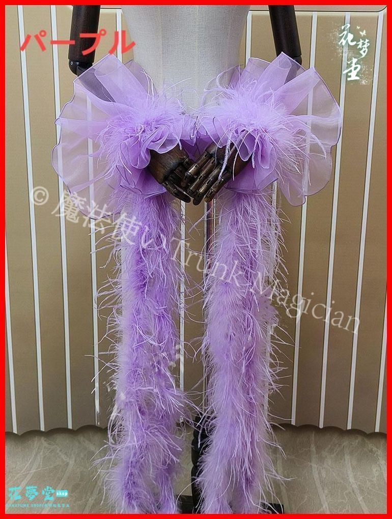 新品未使用】オーストリッチフロート 羽根 社交ダンス モダンダンス