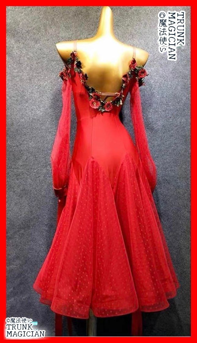 全新 華やかな ドレス 競技会やデモ 発表会に最適なデザイン