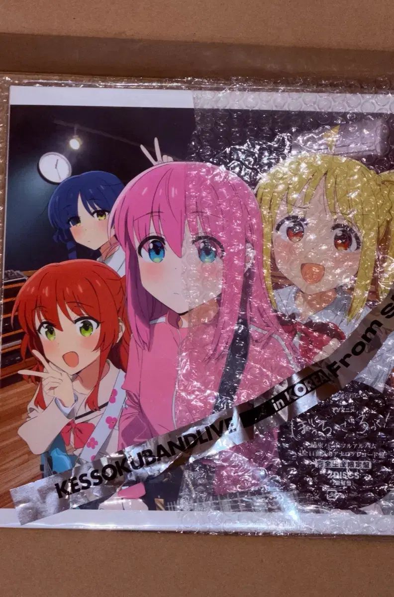 バインディングバンド lp 韓国 ロングテープ ぼっち ざ ろっく もっと バンド アルバム