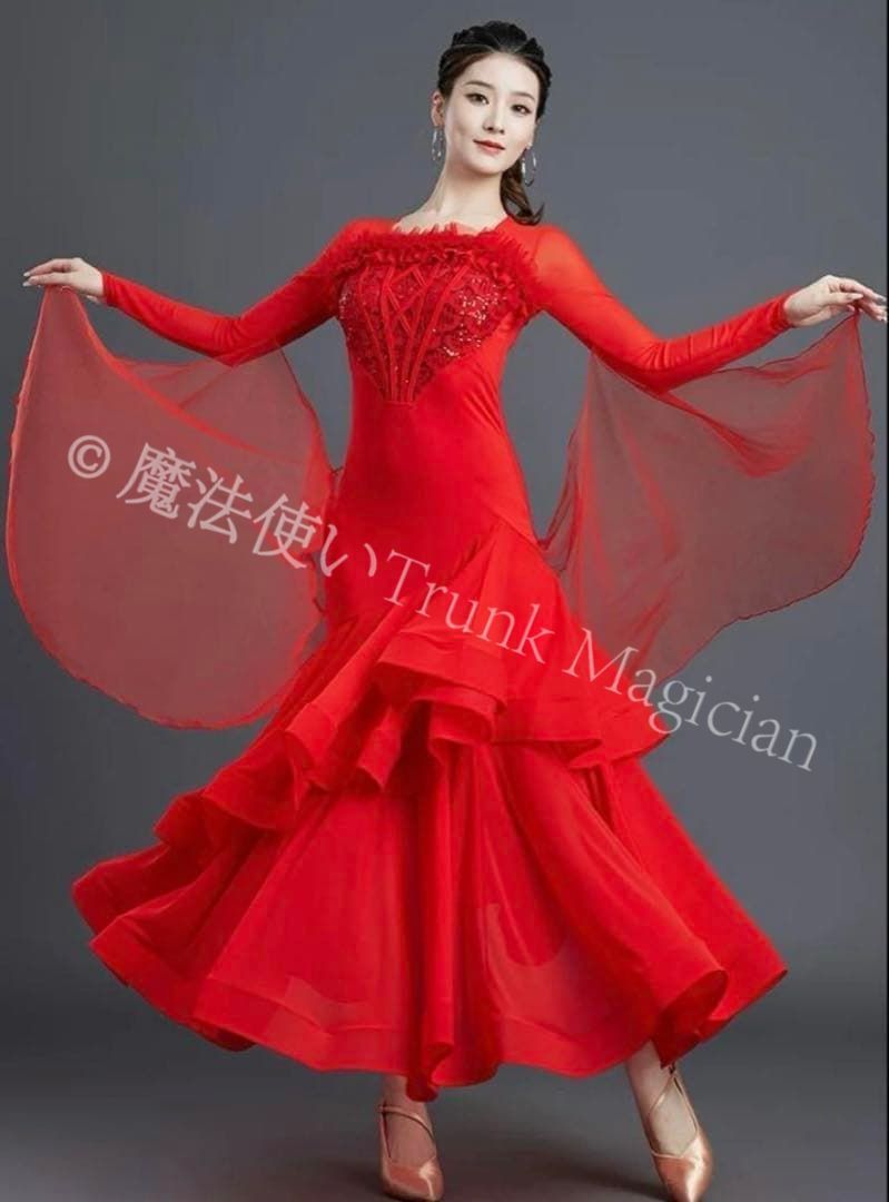 練習着にも最適 ドレス 発表会やダンスパーティにも