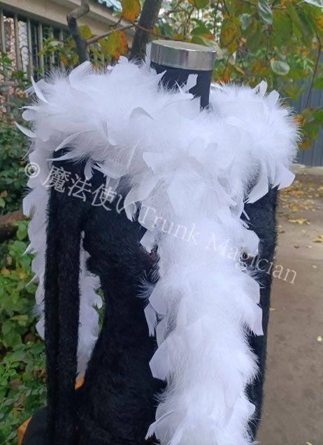 ターキー入り オーストリッチフロート 羽根ボリューム 社交ダンス DIY ファー