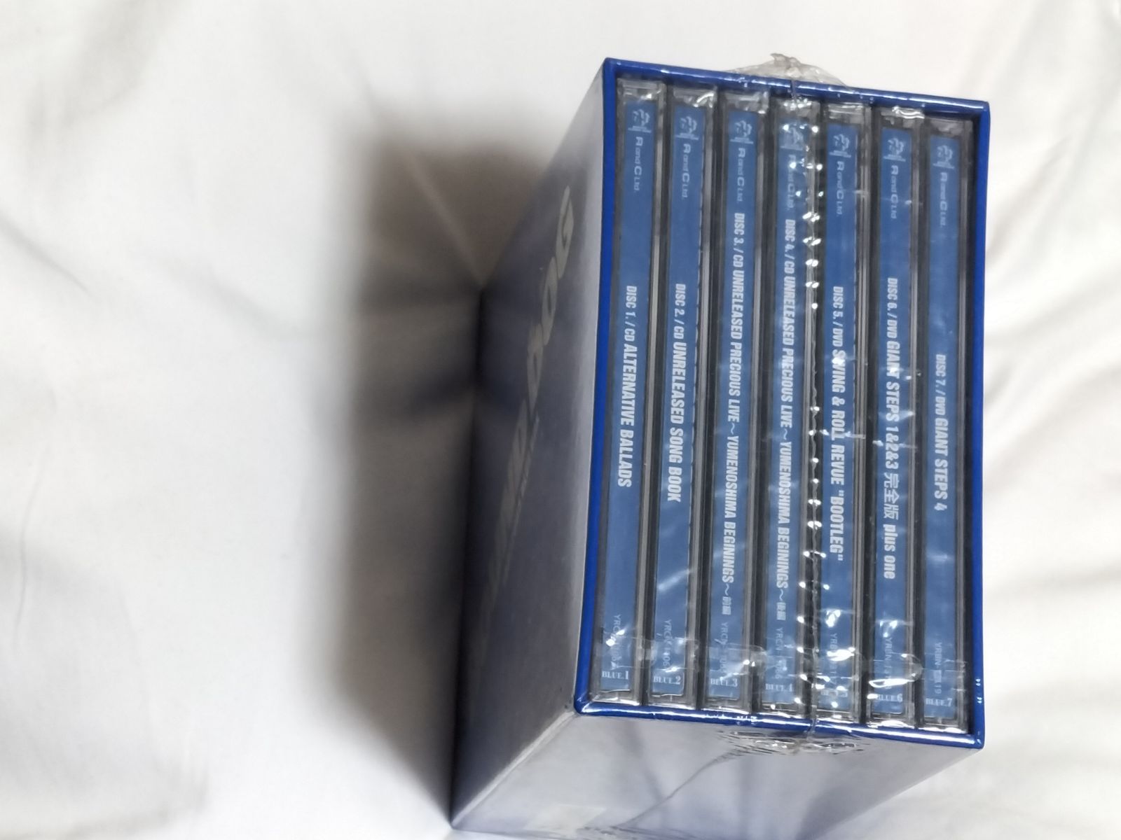 未開封 ハウンドドッグ HOUND DOG 19802005 BLUE BOX 7枚組CD-BOX