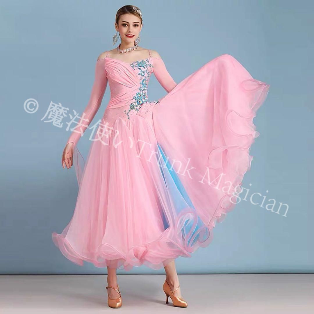 ドレス 発表会 デモ 競技会に 珍しいデザイン