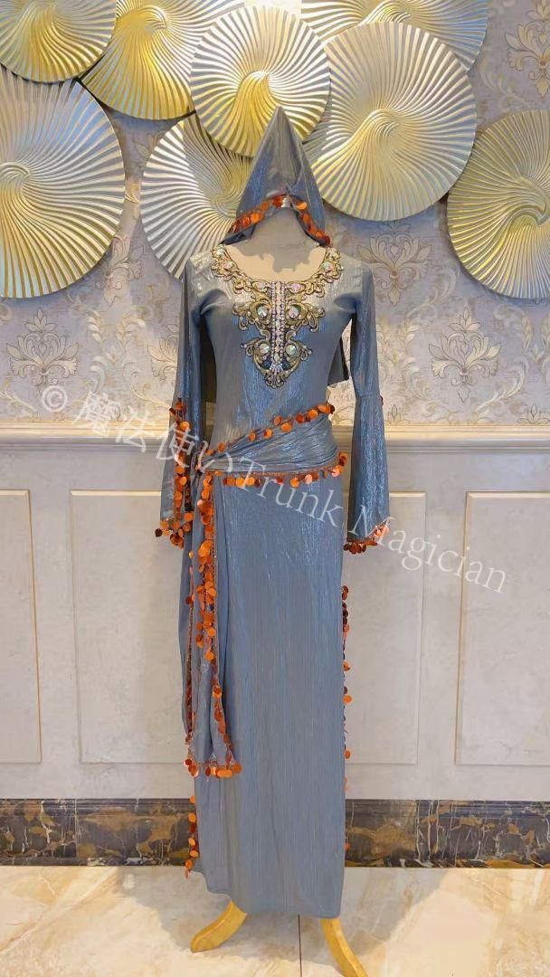 新品未使用】ベリーダンス衣装サイーディ サーディドレス ピンク