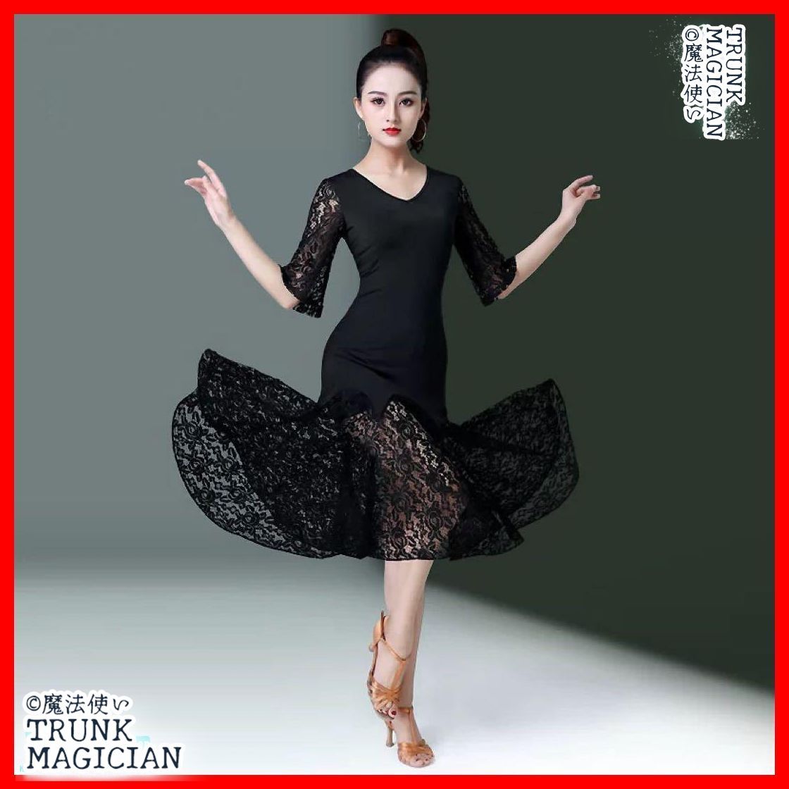 全新 ラテン兼用練習着 ワンピースタイプ