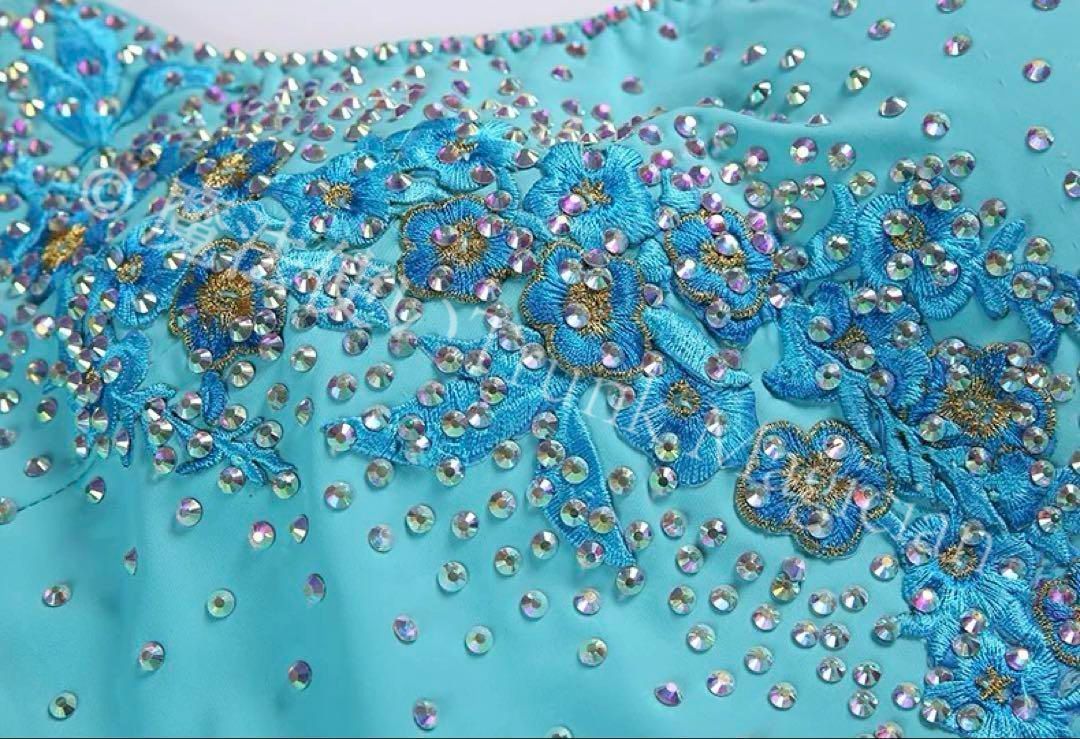 新品未使用】20豪華ストーン付スタンダードドレス?競技会や発表会に