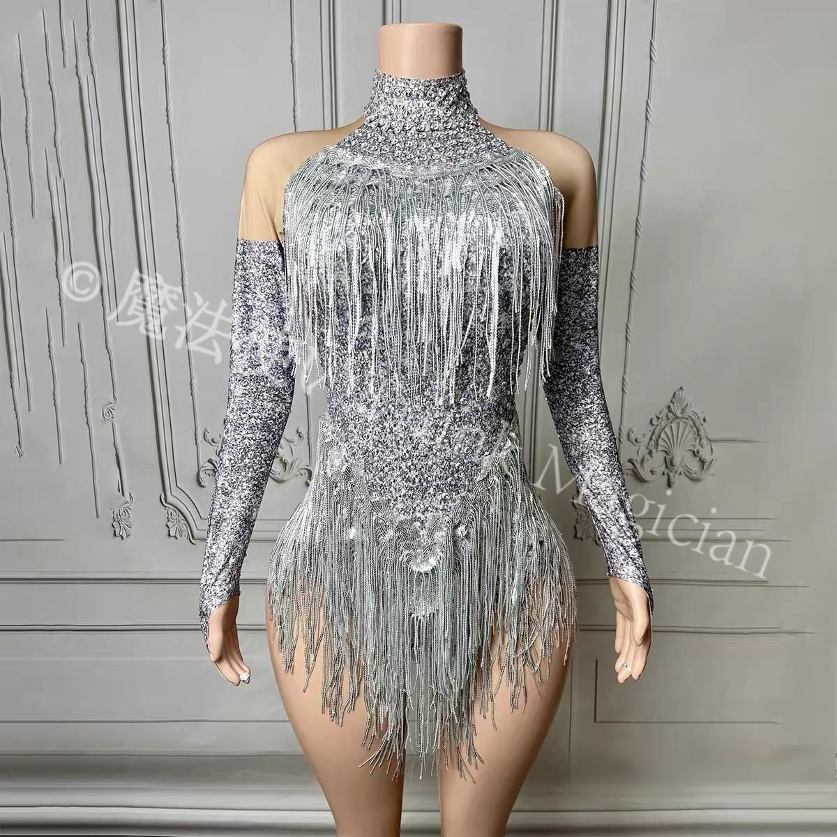 ベリーダンス オリエンタル衣装 ブラ スカート フリンジ オーダーメイド ラテンダンスドレス フリンジ付き 5 選択