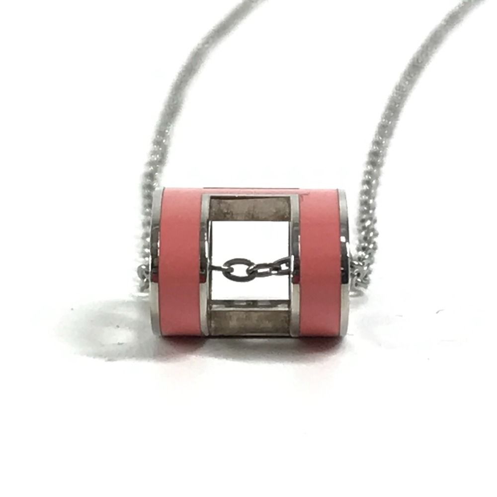 HERMES エルメス ネックレス ポップアッシュ メタル ピンク - メルカリ