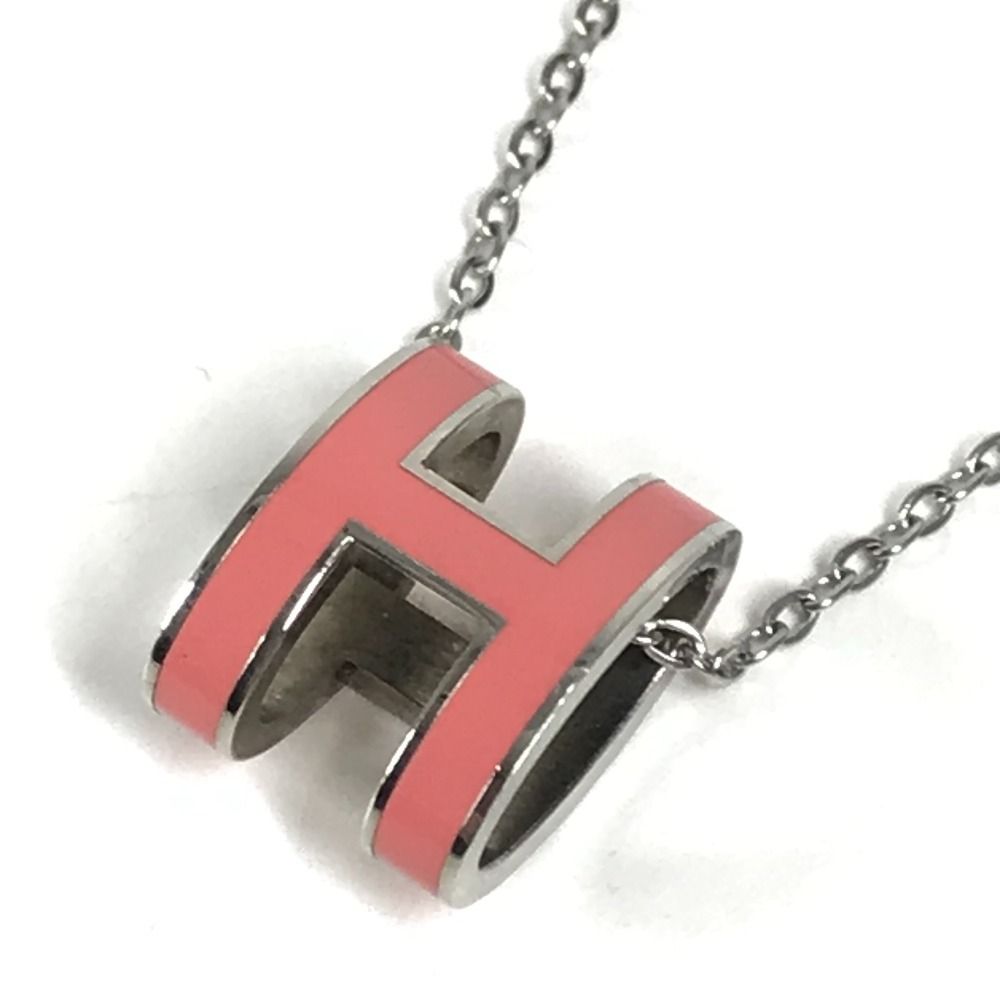 HERMES エルメス ネックレス ポップアッシュ メタル ピンク - メルカリ