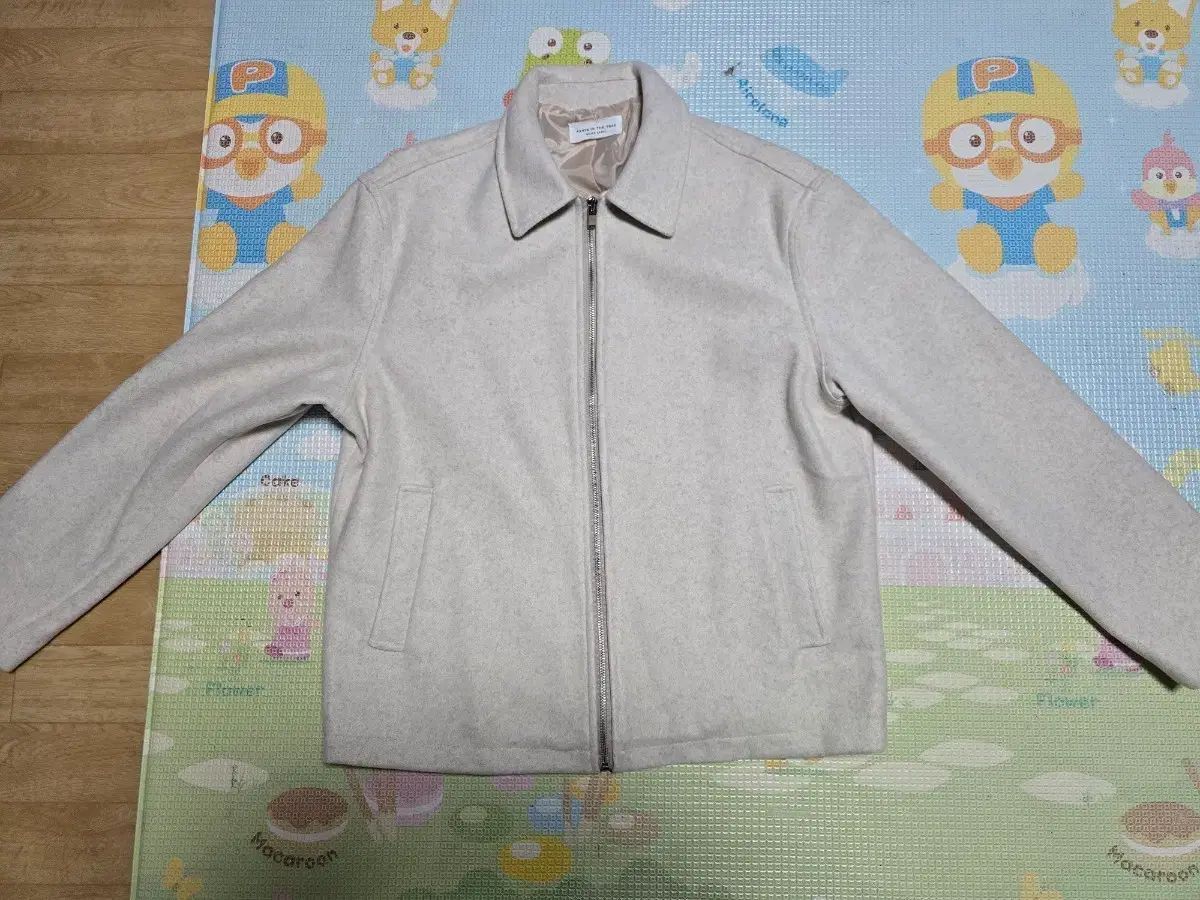 Banya in the Tree アイボリー ウール ジャケット