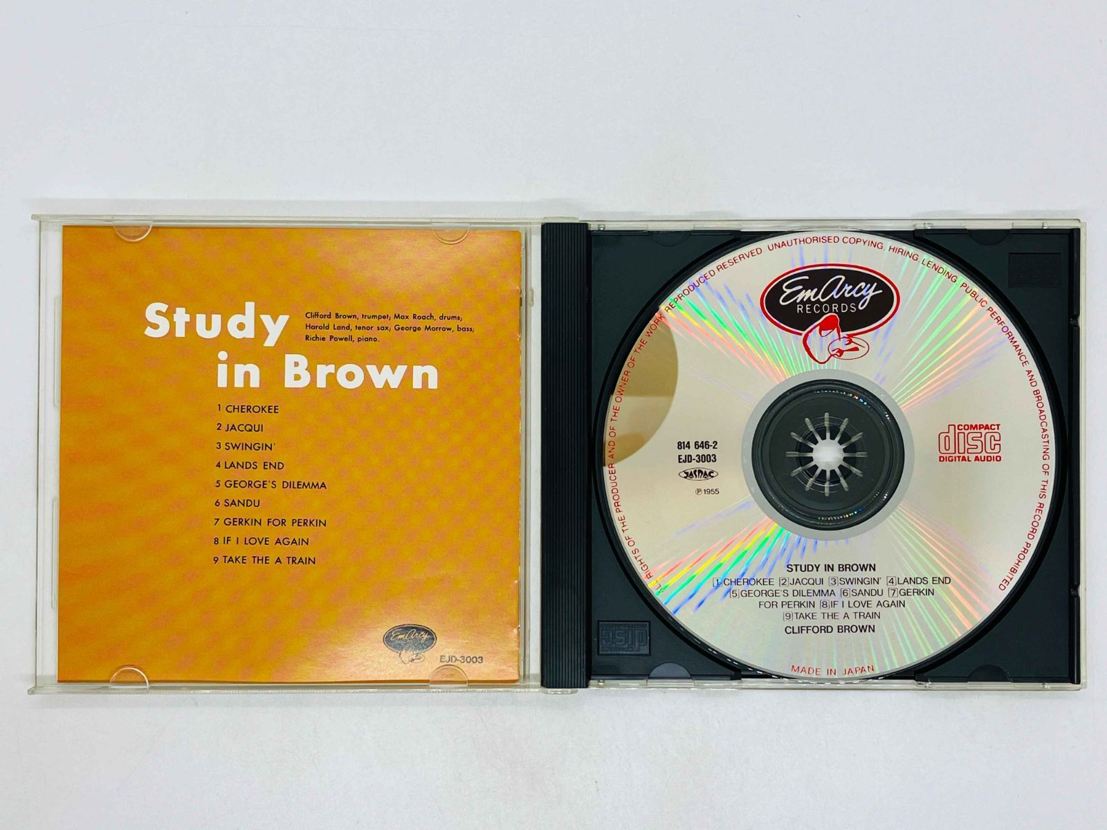 CD CLIFFORD BROWN AND MAX ROACH / クリフォード・ブラウン マックス