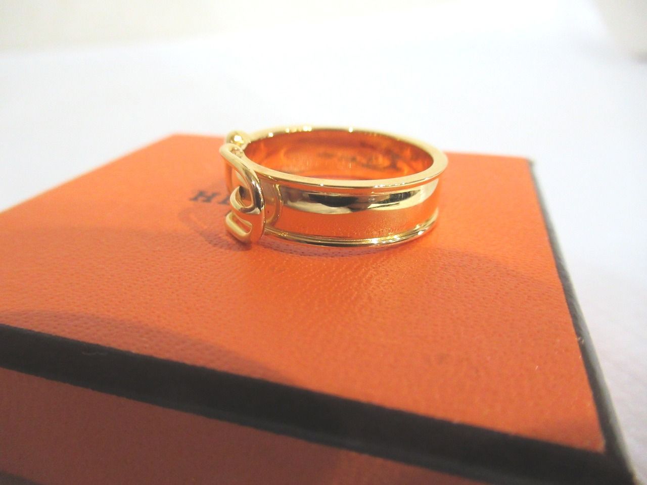 極美品 正規品】HERMES エルメス サンチュール スカーフリング