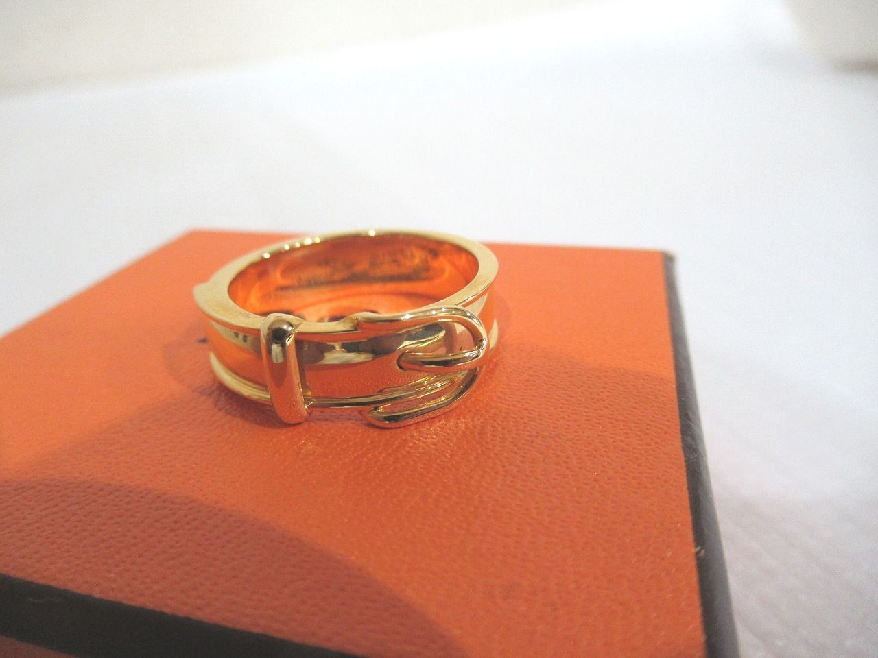 極美品 正規品】HERMES エルメス サンチュール スカーフリング