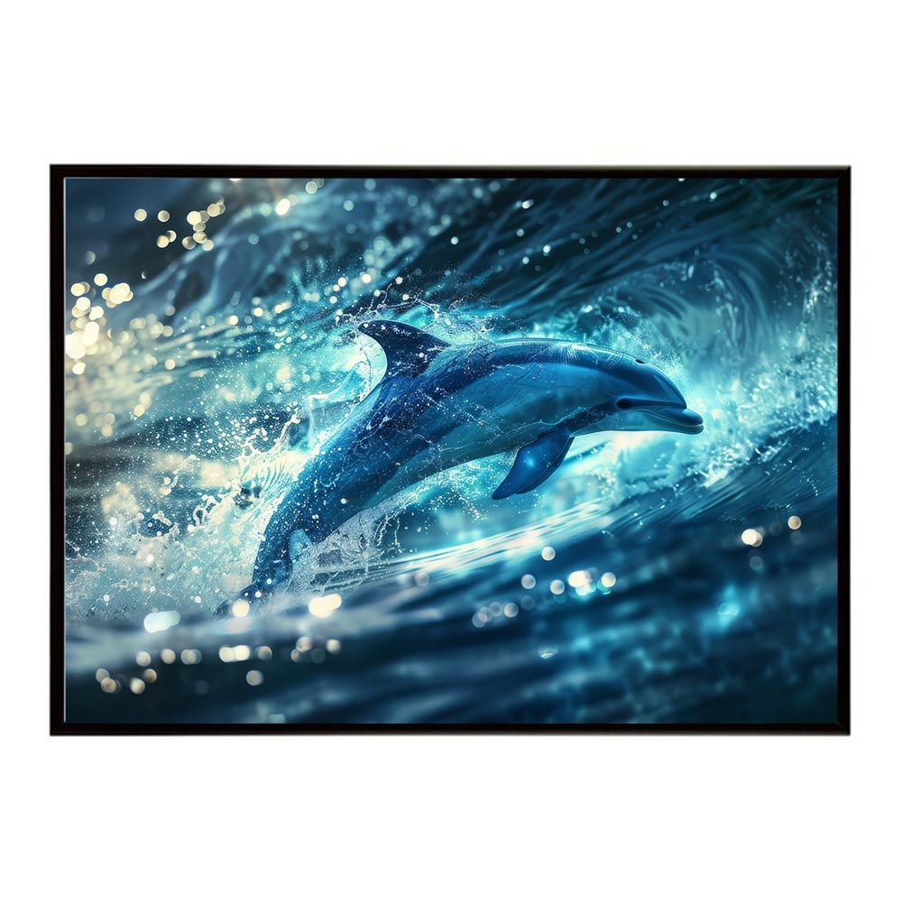 海の風景画「スズメダイと珊瑚」珊瑚の森、熱帯魚