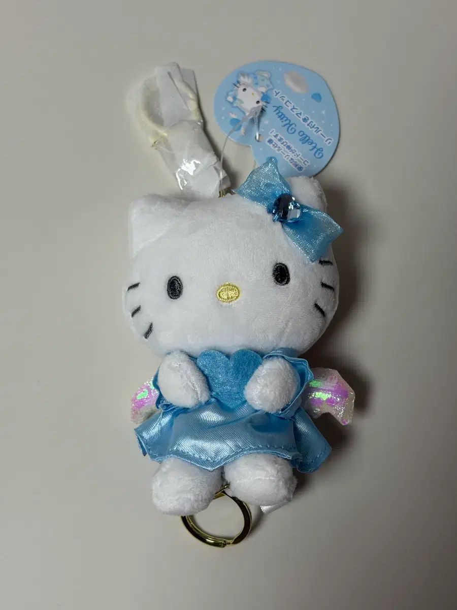 ハローキティ ブルーエンジェル ぬいぐるみ キーホルダー - メルカリ
