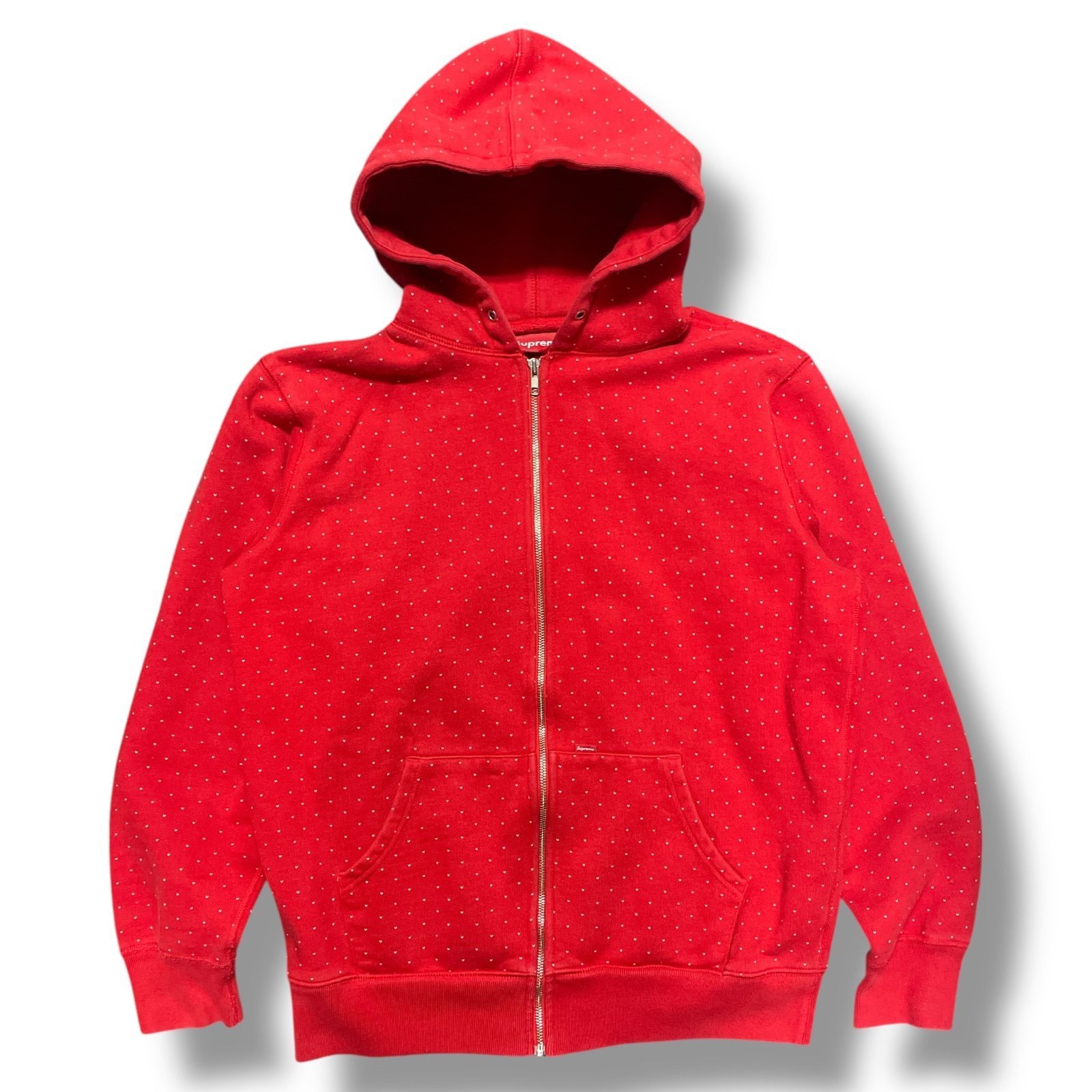 Supreme ハートドットジップアップスウェットフーディー パーカー