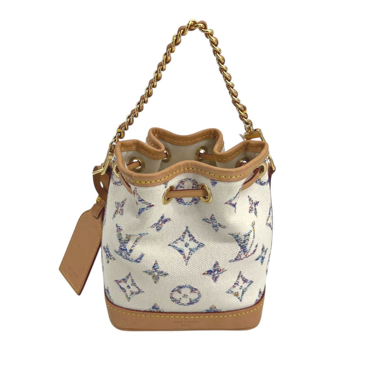 中古】 LOUIS VUITTON ルイ・ヴィトン M83453 ナノ ノエ モノグラム