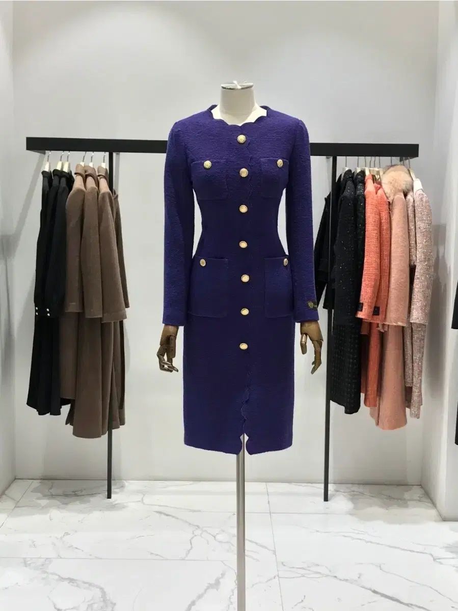 MOJO.S.PHINE モジョエスピン ゴールド バイオレット ONE PIECE