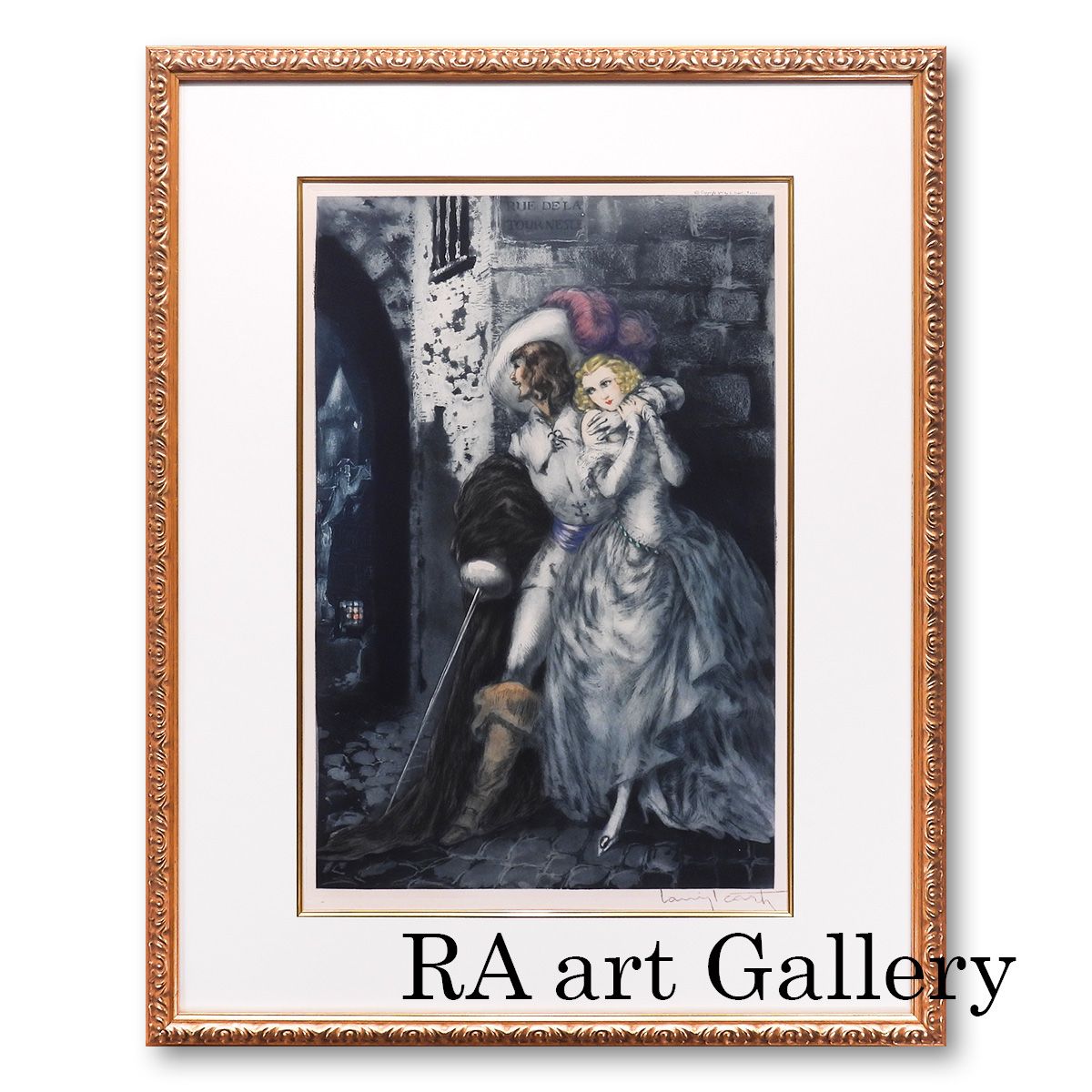 ルイ・イカール ダルタニアン 人物画 三銃士 舞台 劇 美人画 女性像