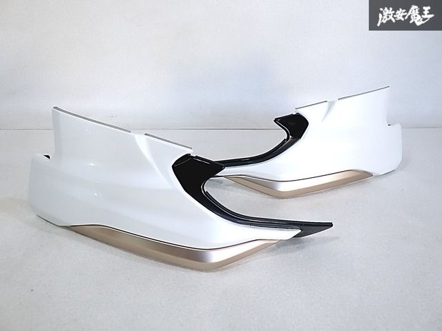 モデリスタ　MODELLISTA リヤスパッツ　RAV4 パールホワイト　中古 モデリスタ MODELLISTA リヤスパッツ RAV4 パールホワイト 中古 02_col