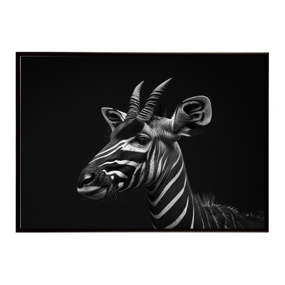 【A1サイズ（約59x84cm）】【lh-poster-6214】Bongo ボンゴ アンテロープ サバンナ アフリカ 草原 自然 ネイチャー 動物 アニマル 野生動物 写真 鹿ポスター インテリア /lh-poster-6214