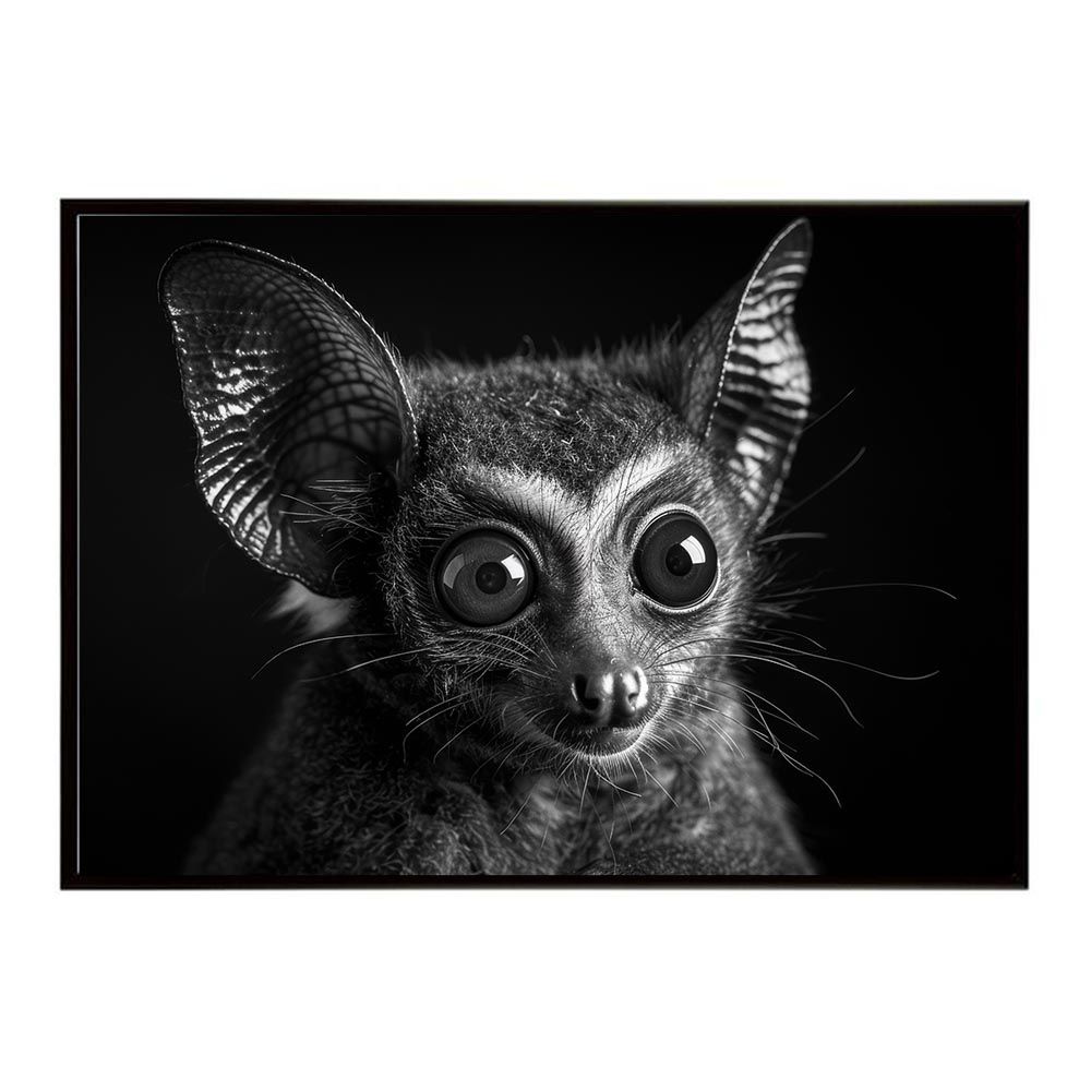 B2サイズ（約51x73cm）】【lh-poster-6222】Bushbaby ガラゴ ブッシュ