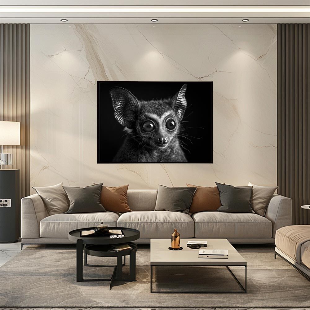 B2サイズ（約51x73cm）】【lh-poster-6222】Bushbaby ガラゴ ブッシュ