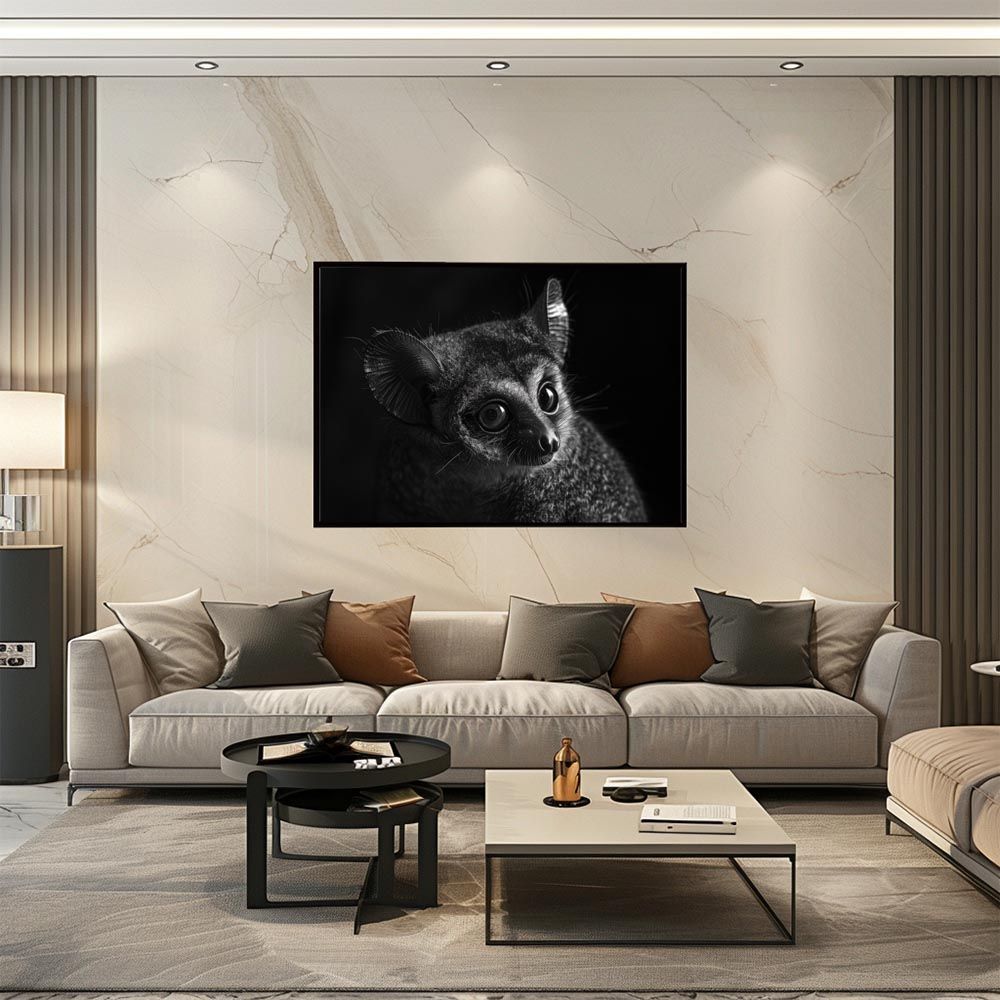 B2サイズ（約51x73cm）】【lh-poster-6223】Bushbaby ガラゴ ブッシュ