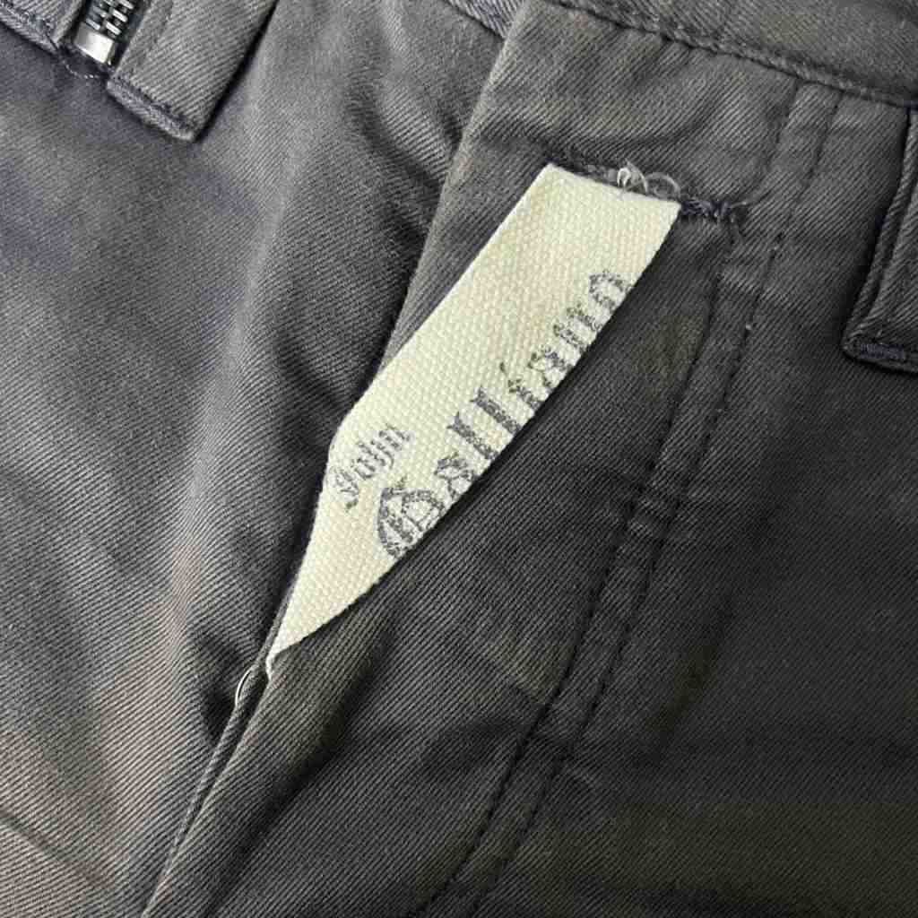 ジョンガリアーノ JOHN GALLIANO フレアパンツ パンツ グレー