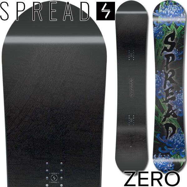 25 26 SPREAD スプレッド ZERO ゼロ メンズ レディース スノーボード グラトリ ジブ 板 2026